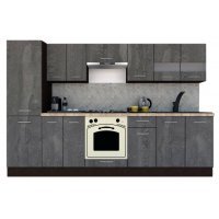 Bucatarie MARINA NEW 290 4B2 Wenge / Decor K352